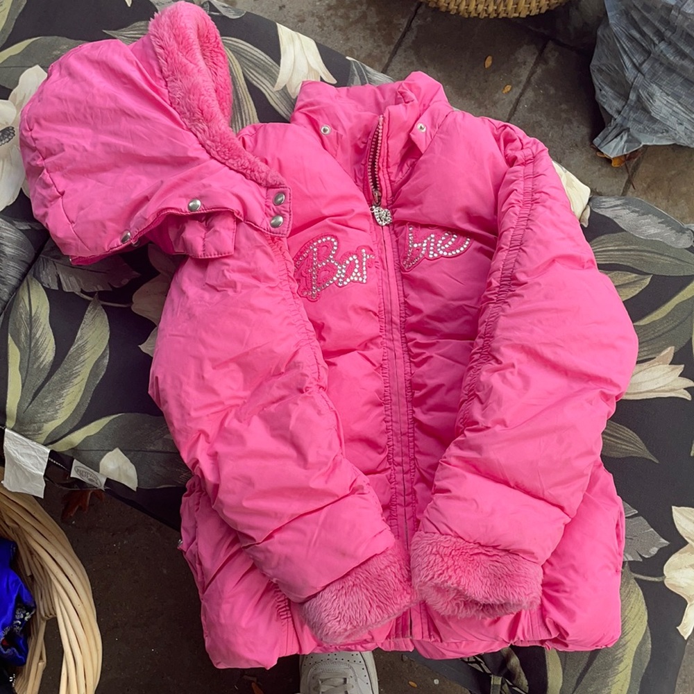 pink barbie girls jacket